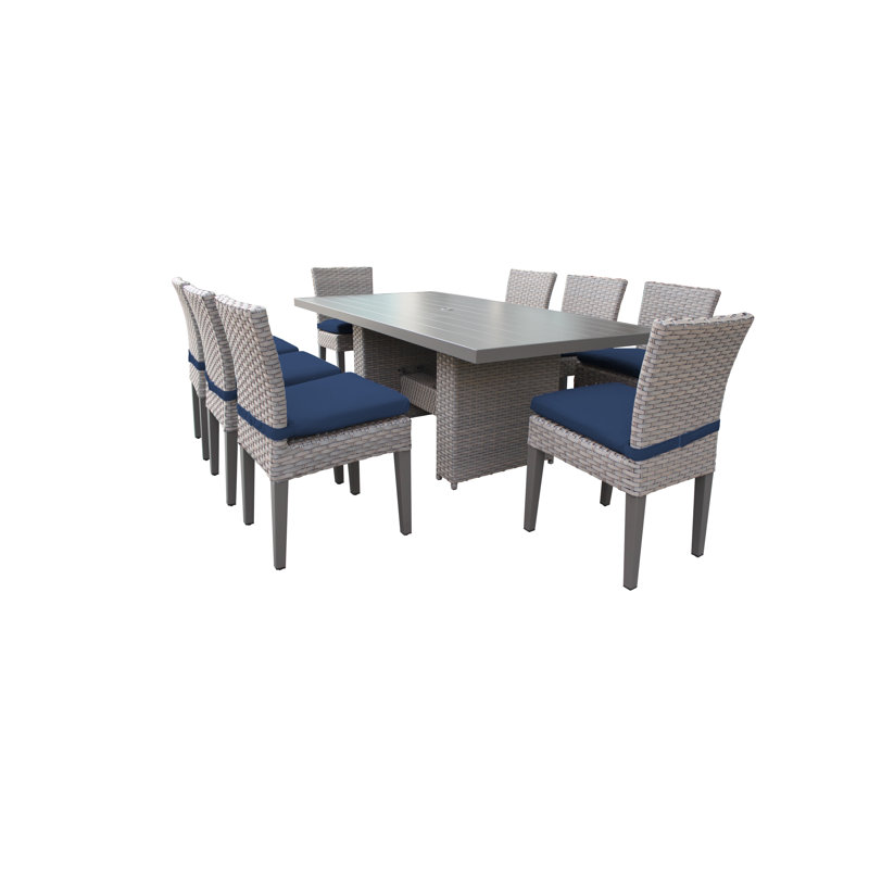 Sol 72 Outdoor™ Kenwick 9 Piece Dining Set with Cushions & Reviews